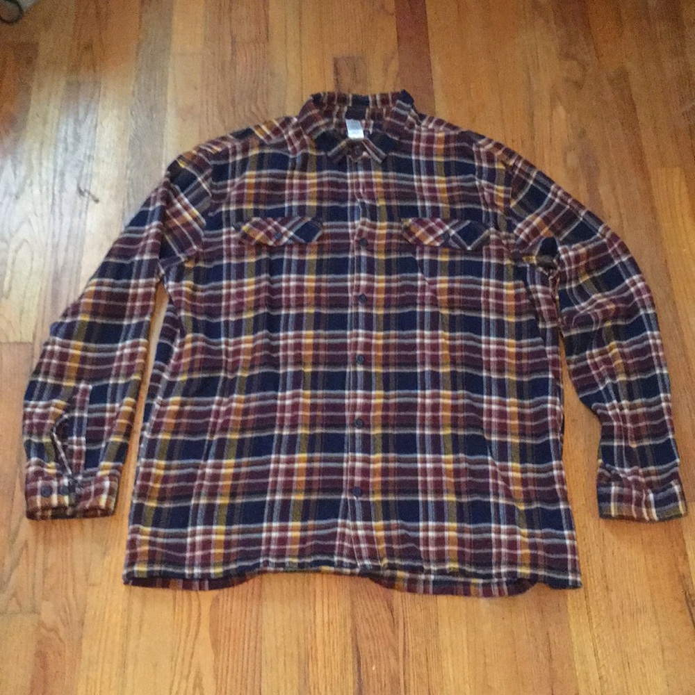 Patagonia Men's Long-Sleeved Fjord Flannel Shirt
